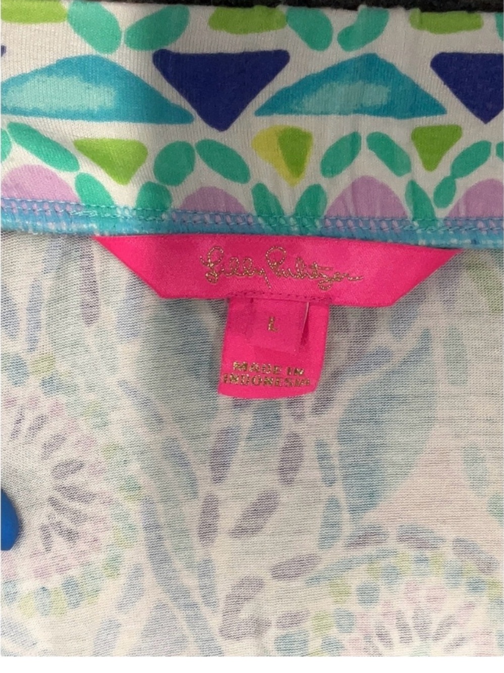 Lilly Pulitzer Mint Blue Floral Strapless Romper - Picture 4 of 6